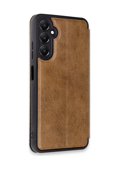 Newface Samsung Galaxy A55 5g Kılıf Flip Cover - Taba