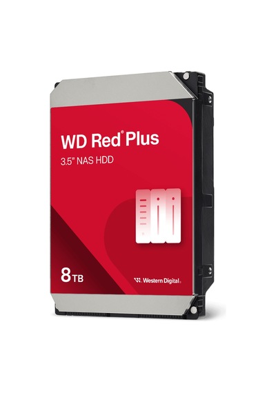 Wd Red Wd80efpx 3,5&quot 8tb, 256mb, 5640 Rpm, 7/24 Güvenlik-nas-server Hdd