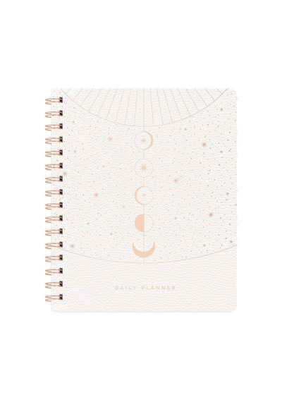 Fringe Stüdyo Tarihsiz Günlük Planlayıcı, Suni Deri Kapak, "ayın Evreleri" Moon Phase Dust , 160 Sayfa, 15,2 X 18 Genel