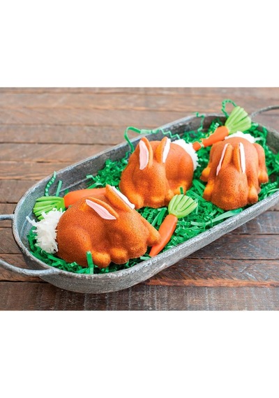 Nordicware Minik Tavşanlar Kek Kalıbı Renkli