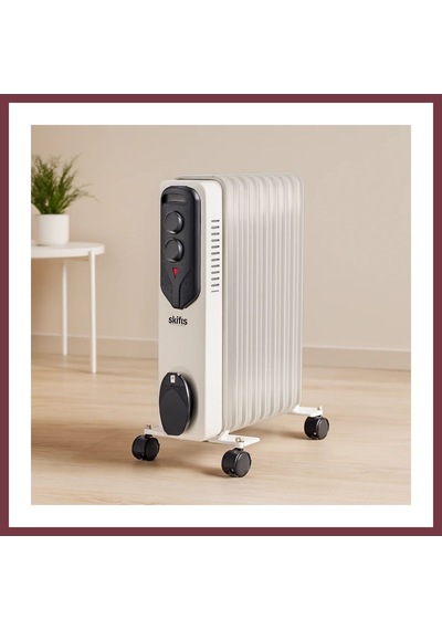 Storeşahin 9 Dilimli Yağlı Radyatör Isıtıcı - 800/1200/2000w, Ayarlanabilir Termostat Shn0720