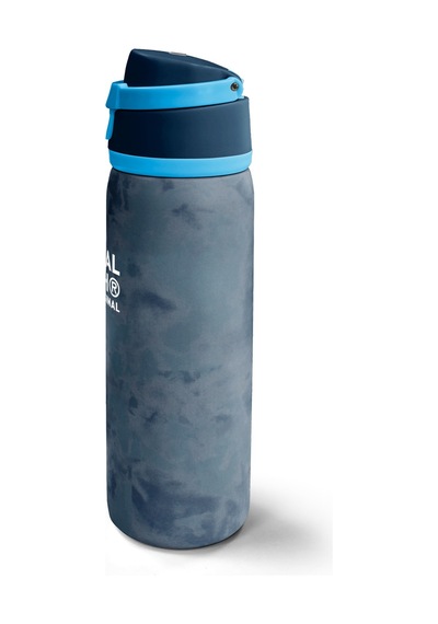 Coral High Lacivert Eskitme Desenli Pipetli Ve Direkt İçim Çelik Termos 800 Ml 38586 Lacivert