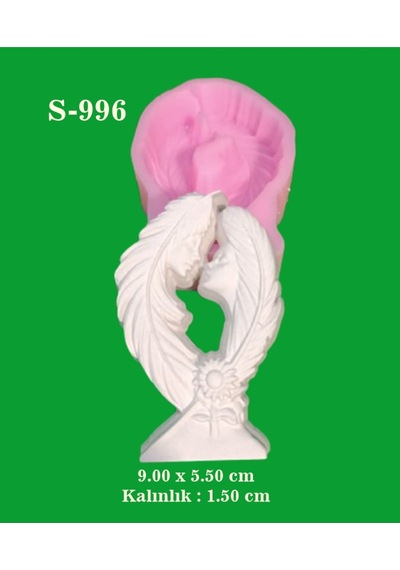 Tüy Ve Aşık Silikon Kalıp S996
