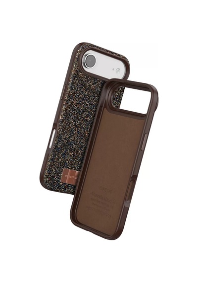 Onegif Apple İphone 17 Air Bright Simli Kapak - Gold Altın