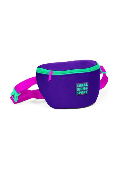 Coral High Sport Mor Pembe İki Bölmeli Bel Çantası 22620 Pembe