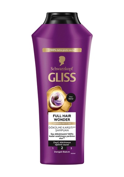 Gliss Full Hair Wonder Şampuan 400 Ml - 7 Adet Tarı