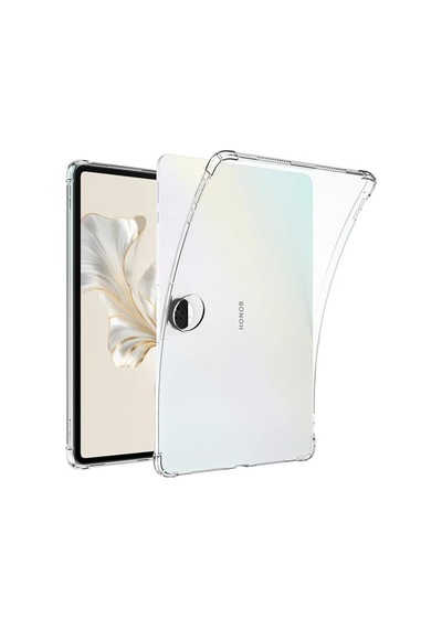 Huawei Honor Pad 9 Kılıf Anti Shock Tablet Silikon - Şeffaf Arka Kapak