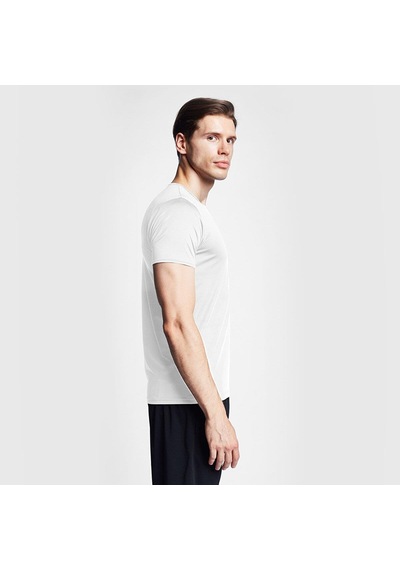 Lescon Erkek Kısa Kol T-shirt 25s-1220-25n Beyaz