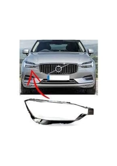 Volvo Xc60 2017-2022 Sağ Far Camı Ledli Ce Belgeli İthal