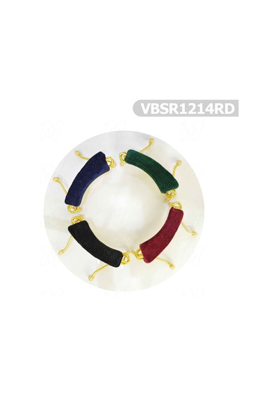 Keman Yastık Kırmızı Metal 1/2  Ve  1/4   Vbsr1214Rd