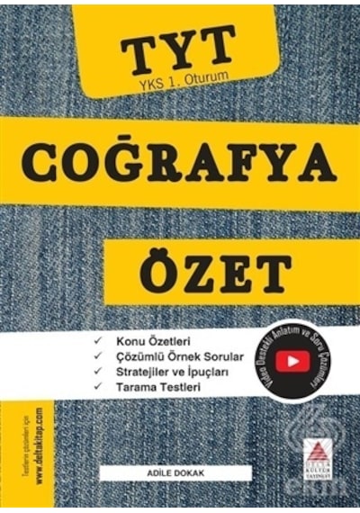 YKS 1.Oturum Coğrafya Özet TYT  -  Adile Dokak  -  Delta Kültür