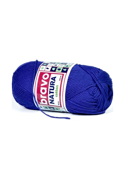 Natura Cotton Saks Mavi 601 Pamuk İplik 100gr 200mt