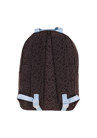 Kaukko Double Colors Üç Bölmeli Kız Çocuk Okul Ve Günlük Sırt Çantası - Siyah Mavi - K1839 Siyah - Mavi