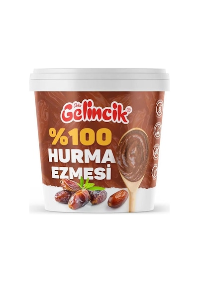 %100 Hurma Ezmesi 1 Kg Katkısız Doğal Hurma Püresi Ve Şekersiz Tatlandırıcı