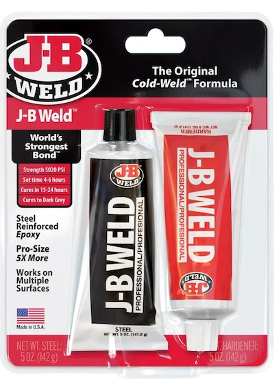 Jb Weld İndustro Weld - Çiftli Güçlü Metal Dolgulu Epoksi Yapıştırıcı Ve Tamir Macunu 283gr
