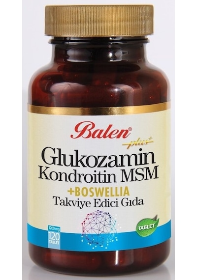 Balen Glukozamin Kondroitin Msm Boswelia Tablet 1200 MG 120 Tabl
