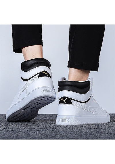 Puma Shuffle Mid Unisex Günlük Spor Ayakkabı 38074801 Beyaz