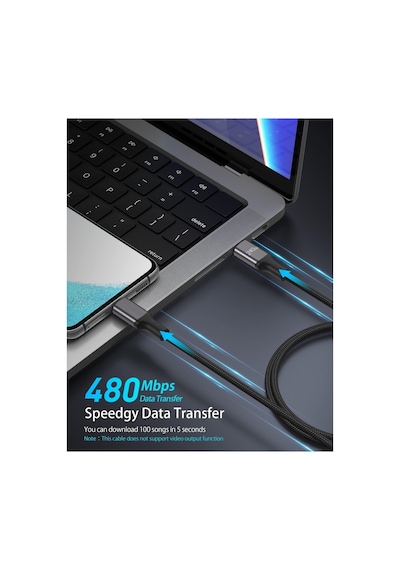 240w Type C To Type C Data Ve Şarj Pd3.1/qc5.0 Usb C - Usb C Kablosu 120cm, 140w 100w Hızlı Şarj İle Uyumlu, Macbook Pro/air, İpad Pro/air, Samsung Galaxy S22/21/20, Dizüstü Bilgisayarlar İle Uyumlu 240w Type C To Type C Data Ve Şarj Pd3.1/qc5.0 Usb C - Usb C Kablosu 120cm, 140w 100w Hızlı Şarj İle Uyumlu, Macbook Pro/air, İpad Pro/air, Samsung Galaxy S22/21/20, Dizüstü Bilgisayarlar İle Uyumlu