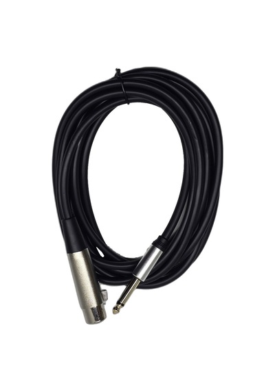 3 Metre 6.35 Mm To Xlr Erkek Ses Kablosu - Çivi Jak To Xlr Konnektör Mikser Ve Amfi Kablosu