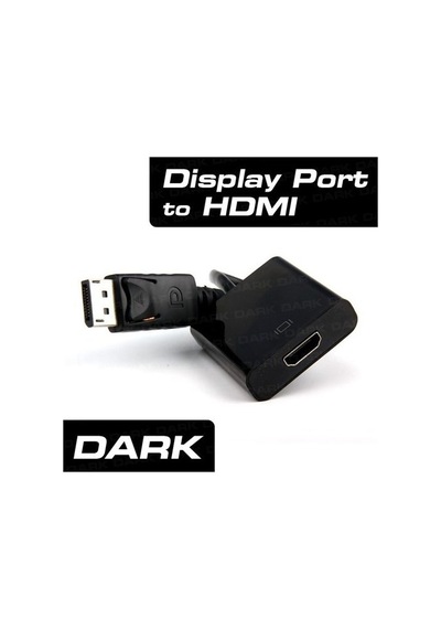 Dark Displayport To Hdmı Dişi Çevirici 4k