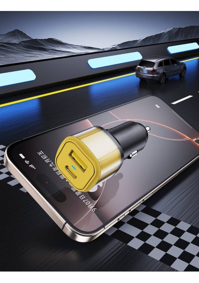 48w Type-c Usb Hızlı Şarj Pd Fast Araç Şarj Kiti Araç İçi Şarj Aleti Çakmaklık Adaptör