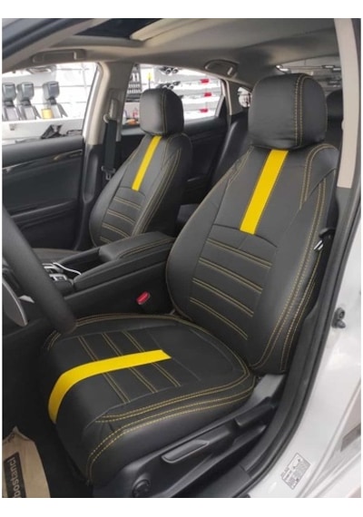 Honda Civic Araca Özel Deri Oto Koltuk Kılıfı (468842144)