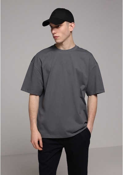 Colin's Colins Oversize Fit Yuvarlak Yaka Düz Erkek Antrasit Kısa Kol Tişört Cl1080061 Q1.v1 Ant Antrasit Colin's Colins Oversize Fit Yuvarlak Yaka Düz Erkek Antrasit Kısa Kol Tişört Cl1080061 Q1.v1 Ant Antrasit