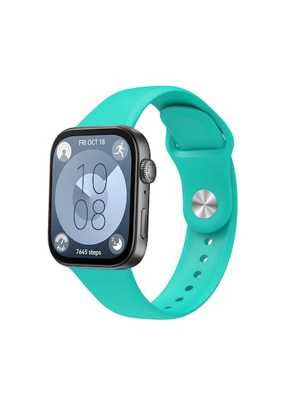 Xemu Huawei Watch Fit 3 Krd-11 22mm Silikon Kordon-turkuaz