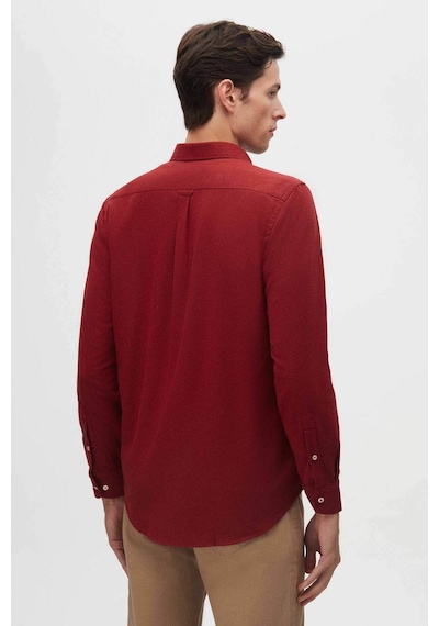 D'S Damat Ds Damat Regular Fit Bordo Düz Kışlık Gömlek 7HC02ORT13265 Kırmızı D'S Damat Ds Damat Regular Fit Bordo Düz Kışlık Gömlek 7HC02ORT13265 Kırmızı