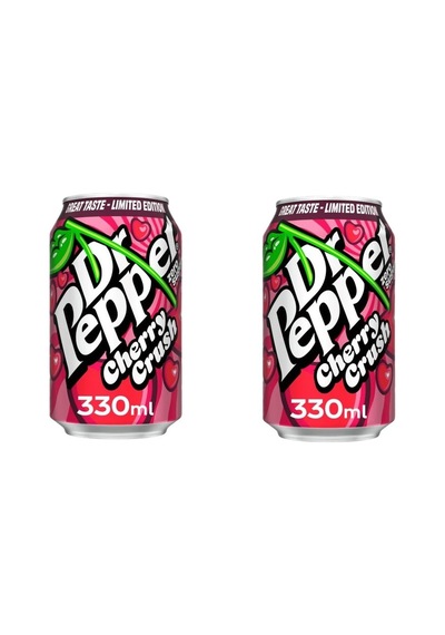Dr Pepper Kiraz Aromalı Gazlı İçecek 330 Ml 2 Adet