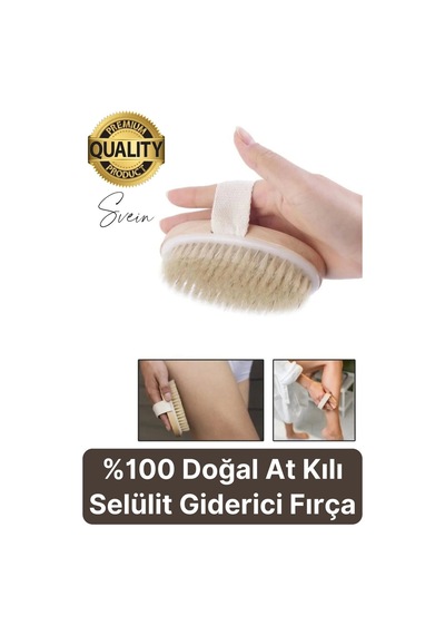 Svein Doğal At Kılı Çatlak Karşıtı Banyo Peeling Fırçası