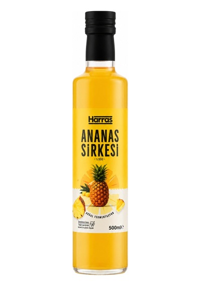 Ananas Sirkesi 500 Ml X 2 Adet Doğal Fermantasyon
