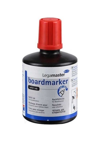 Edding Legamaster Tahta Kalemi Mürekkebi 100 ML Kırmızı