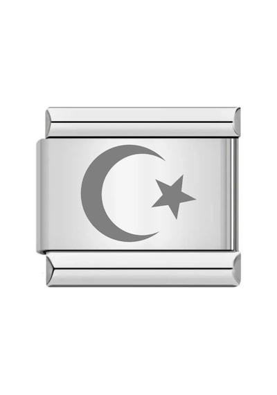 Türk Ek Uzatma İtalyan Charm Çelik Bileklik Charmı Scb31 Sarı