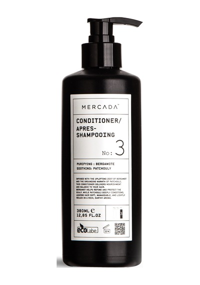 Mercada Siyah No1 Purifying And Soothing Shampoo 380 Ml + No 2 Shower Gel 380 Ml + No 3 Conditioner 380 Ml