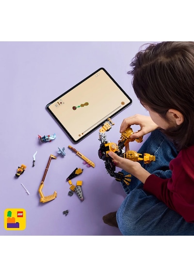 LEGO® NINJAGO® Arin’in Spinjitzu Savaş Robotu 71839 - 7 Yaş ve Üzeri Çocuklar için Yaratıcı Oyuncak Yapım Seti (213 Parça)