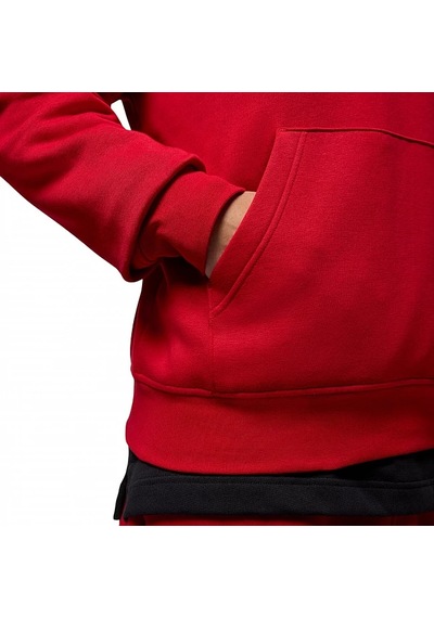 Nike Jordan Jumpman Fleece Pullover Hoodie Kırmızı Erkek Sweatshirt Kırımızı