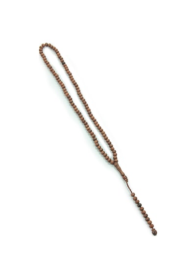 Kördiken Ağacı Küre Kesim Tesbih - 100 Lü - 7 Mm - Zikir Tesbihi - Kt-3