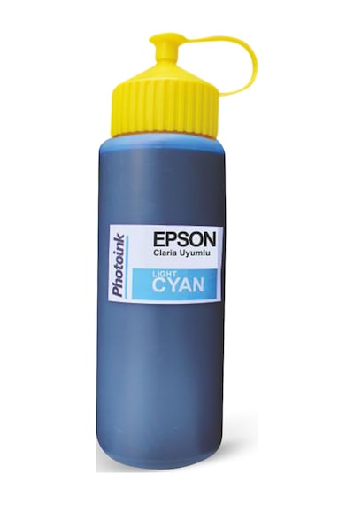 Epson 500 Ml Uyumlu Photoink Açık Mavi Mürekkep L800/1800