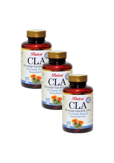 Balen Cla (Aspir Yağı) Yumuşak Kapsül 1380 MG 100 Kapsül 3 Adet