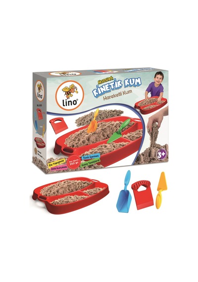 Lino Kinetik Kum Seti 350 G Kum+tpsi+krek+mla+ksici Ln-550 Çok Renkli
