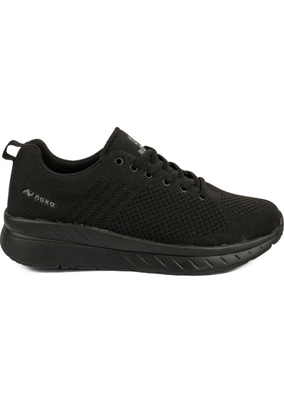 Noka Wesley Unisex Sneaker Spor Ayakkabı Siyah