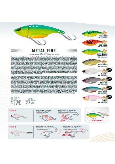 Herakles Metal Fire 52 mm 12 gr Vib Suni Yem