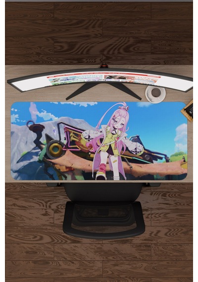 Aino Genshin Impact Anime Oyuncu V5 - 90x40 Xxl Gaming Mouse Pad Fare Altlığı