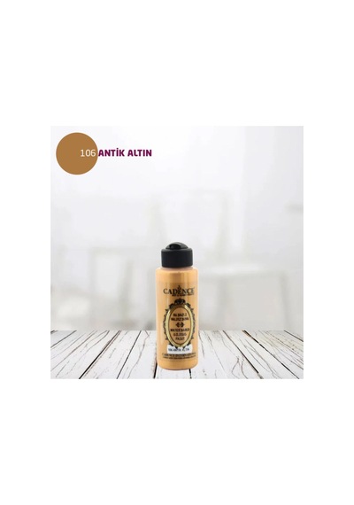 Cadence Su Bazlı Yaldız Boya 106 Antik Altın 120 Ml. Altın Altın