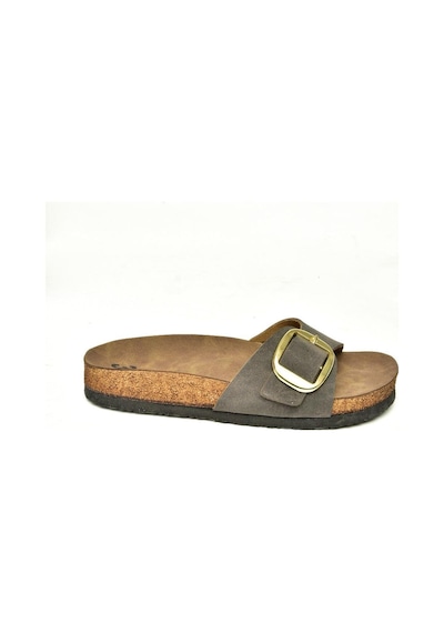Fox Shoes P777507202 Kahverengi Süet Kadın Terlik Kahverengi-süet Kahverengi