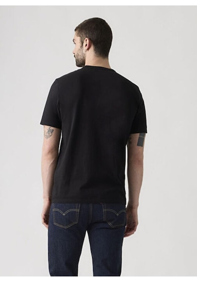Levi's Orıgınal Erkek Siyah Bisiklet Yaka T-shirt 008bq-0000-14235