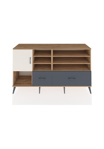 Hyperion Konsol 8 Raflı 2 Çekmeceli Tek Kapaklı 176x44x99 Çam-ay Çam-aytaşı/antrasit Hyperion Konsol 8 Raflı 2 Çekmeceli Tek Kapaklı 176x44x99 Çam-ay Çam-aytaşı/antrasit