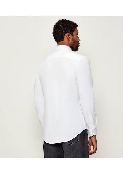 Tommy Hilfiger Erkek Regular Fit Pamuklu Gömlek Beyaz
