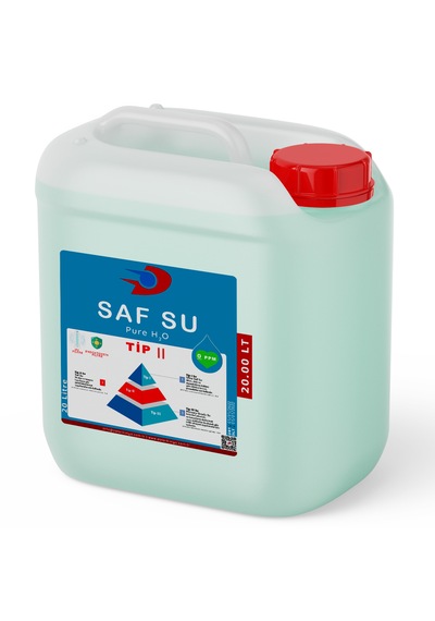 Saf Su Distile Saf Su - 0 Ppm Tip Iı 20.00 Kg